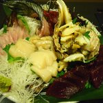 おばんざい くじら亭 - お刺身盛り合わせ