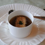 西洋料理 萬吉 - オニオンスープ