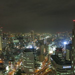 ザ・リッツ・カールトン大阪 - 部屋からの風景・大阪湾方面(夜)