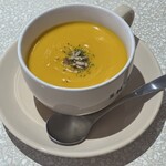 シロ カフェ - かぼちゃのポタージュ