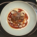 表参道うかい亭 - フォアグラソテー 黒トリュフ