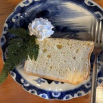 茶亭 瀧春 - 料理写真:シフォンケーキ