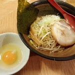 味噌らーめん 十味や - 汁なし卵かけ麺味噌