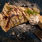 ダイニング&バー ハルレイ - チョコバナナクレープ