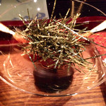 串揚げはやし - 郷土料理：ごまアジ。前回頂いたごまサバは、サバの旨さが前面に出ていましたが、こちらはアジとごまがうまくバランスを取った感じ。また違った印象でした。