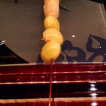 串揚げはやし - 銀杏。もちろんお塩で。ホクホクでたまらん。