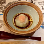 海の別邸ふる川 - 芋饅頭　中に豚角煮入り！