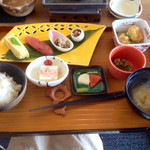 海の別邸ふる川 - 朝食全貌