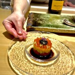 282515723 - 名物のイクラ鮪タルタル