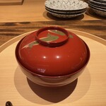 温石 - 【お椀】白甘鯛　しめじ　結び三葉　柚子