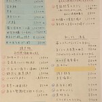 しおて - メニュー①（2025.1某日）