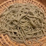 しおて - 鴨汁そばの蕎麦（広島県庄原市　比婆輝）