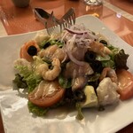 トラットリア プリモ - 海の幸サラダ