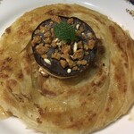 南インド料理 レジナ - アイスが無いとのことだったので、アイス無しVer.(これでもじゅうぶん美味しいと思う)でお願いしたのですが、急遽ジャイアントコーン(たぶん)のてっぺん部分を移植したものを出してくれました♪