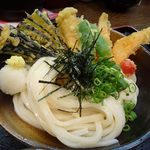 野菜天うどん（ぶっかけ・冷）：700円