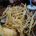 小倉うどん竜屋 - ごぼう天はパッリパリ