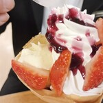 ハッピークレープ - 料理写真: