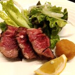 TJK箱根の森 - 黒毛和牛リブロースのたたき