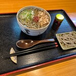 蕎麦処 滝 - 冷やしかけ梅蕎麦