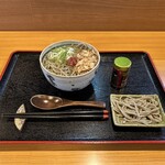 蕎麦処 滝 - 冷やしかけ梅蕎麦