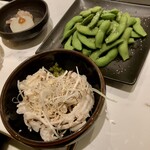 282528522 - 酢モツと枝豆