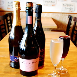 【なみなみスパークリングワイン】