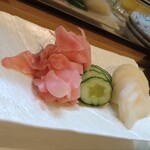 とみせん - ガリ、漬物