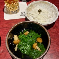 新宿うな鐵 はなれ - お通し