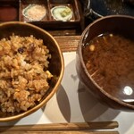 SAI.teppan - お昼の特別ステーキコースの一部
ガーリックライスに変更