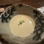 SAI.teppan - お昼の特別ステーキコースの一部
ポタージュ