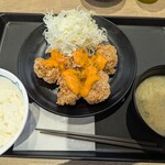 松のや - コチュマヨから揚げ定食