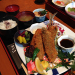 食い処あだち - 鯵フライ、鰯フライ ランチ