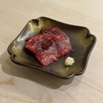 鮨 なんば - ニタリクジラの刺身