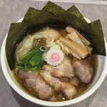 手打ち 蓮 - 全部のせ醤油ラーメン1430円、メンマ追加120円