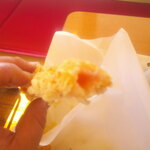 ケンタッキーフライドチキン - クリスピー 3ピース 半額 ✖️2 ＆ えびぷりぷりフライ タルタルソース付き ＆ チョコパイ ＆ アイスティーＳ 氷抜き