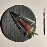 リストランテ シンティッラ - 生ハム！誕生日と伝えておりサービスしてくれました笑