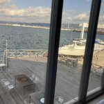 レストラン シーホース - マリーナが見えます