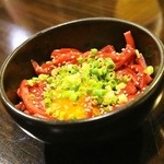牛たん処 孝 - 2014.6 牛たんユッケ（780円）