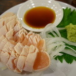 大衆酒場 ひらやま - 地鶏ササミタタキ