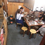 ホルモンまさる  - 1F席はこんな感じ（2014.06）