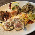 CHIKICHIKI & TANTAN - 本日の前菜盛り合わせ 5種2100円