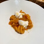 ダ マッサ - ヴェスビオ　自家製サルシッチャ　水牛ブラータチーズ