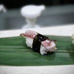 立食い寿司 根室花まる 東京ミッドタウン八重洲店 - いかげそ甘だれ