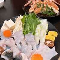 泳ぎとらふぐ活蟹料理 あじ平 曽根崎 - 