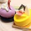 ル・パティシエ・ジョーギ - パープルハート（左）マスカルポーネ（右）