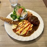洋風食堂はしぐち亭 - ホームランプレート