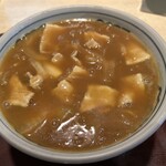 満留賀 - 和風カレーで豚肉、玉ねぎ　たくさん✨