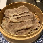 豚しゃぶ せいろ蒸し専門店 豚匠 北浜邸 - 牛のせいろ