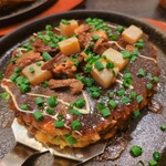 お好み焼きバル祐 - たぶん…すじコン玉1,100円