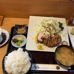 とんかつ しお田 - 数量限定（1日2食）希少　32℃豚ロースかつ　（2025年1月26日撮影）